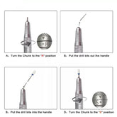 Machine Rechargeable Pedicure Set with Ceramic Drill bits Tools-BH01067-Veeddydropshipping